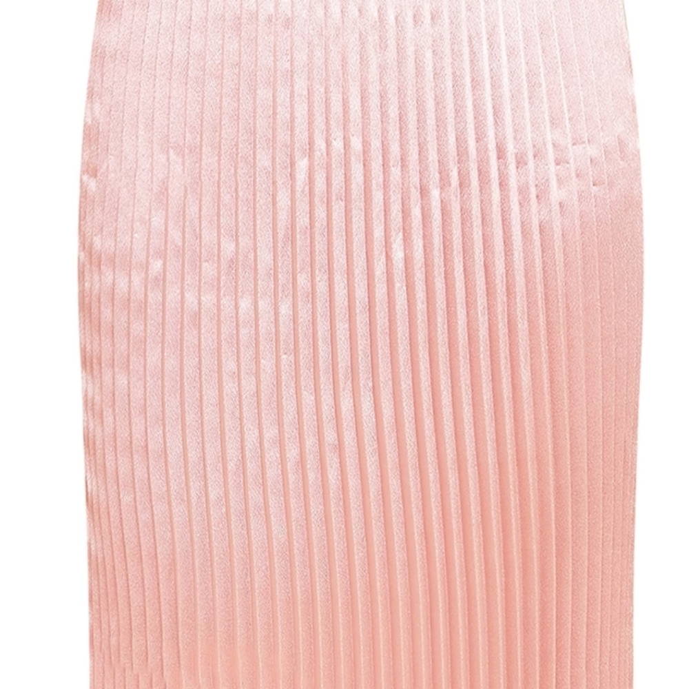Nwt Satin Pleat Midi Skirt - Picture 3 of 9